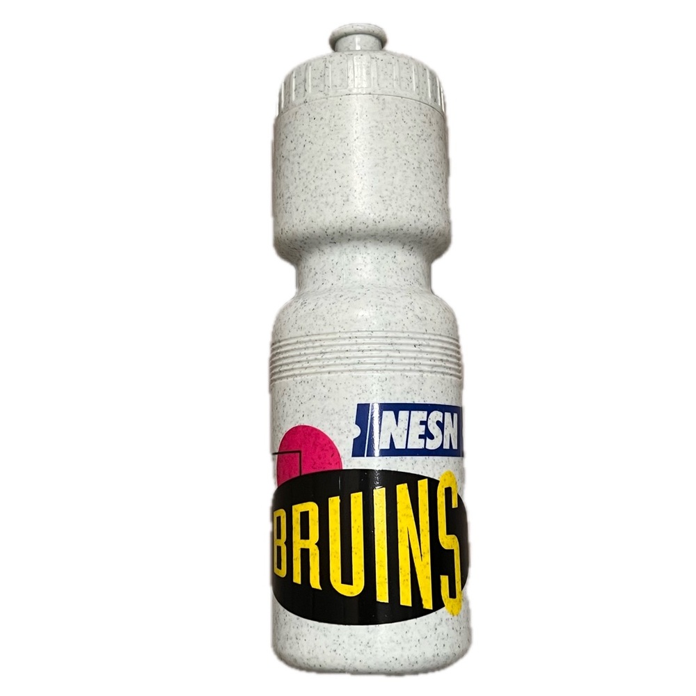 Vintage Boston Red Sox Bruins water bottle rare 90s 80s